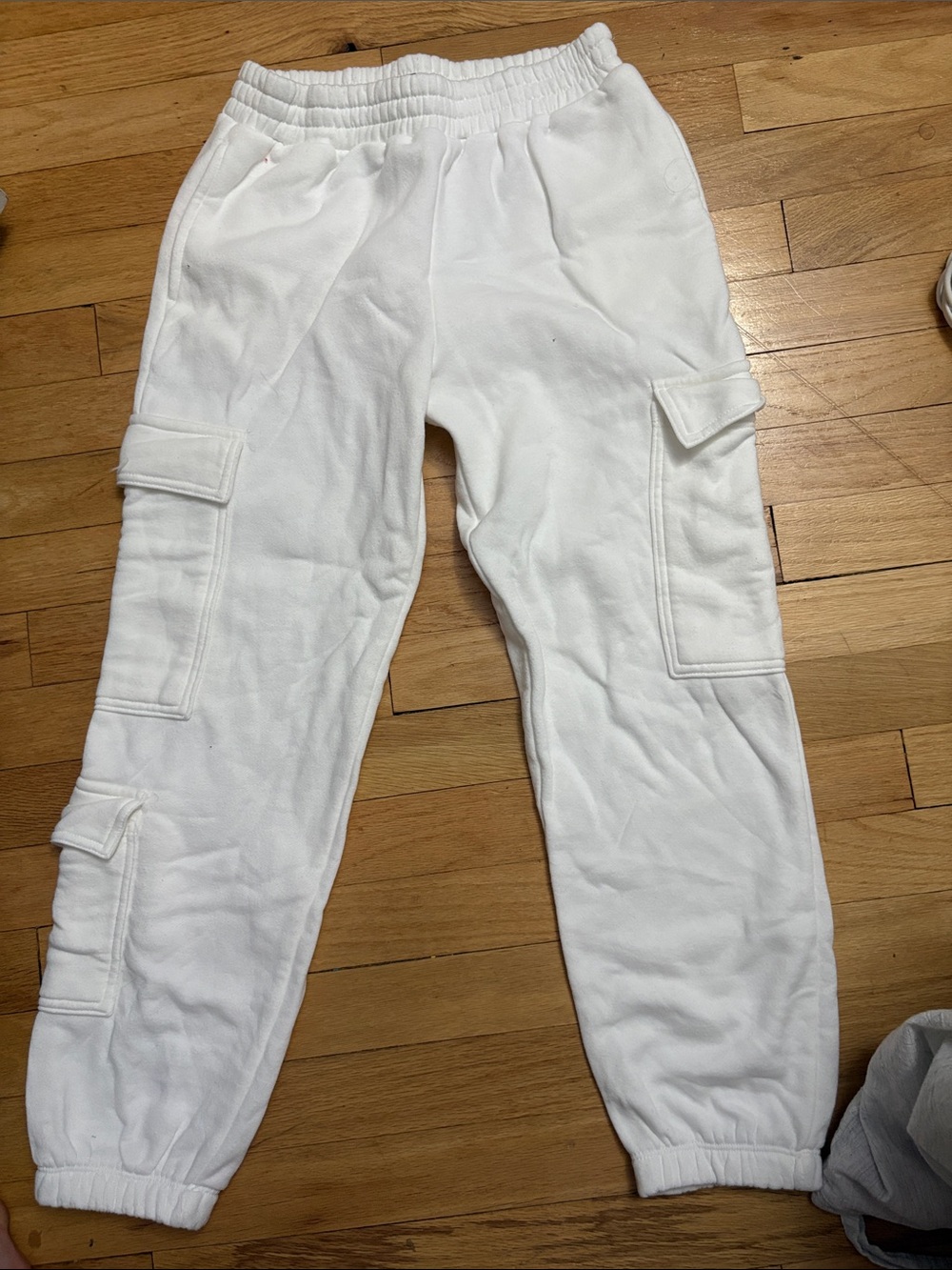 Target White Kids Cargo Jogger Sweatpants